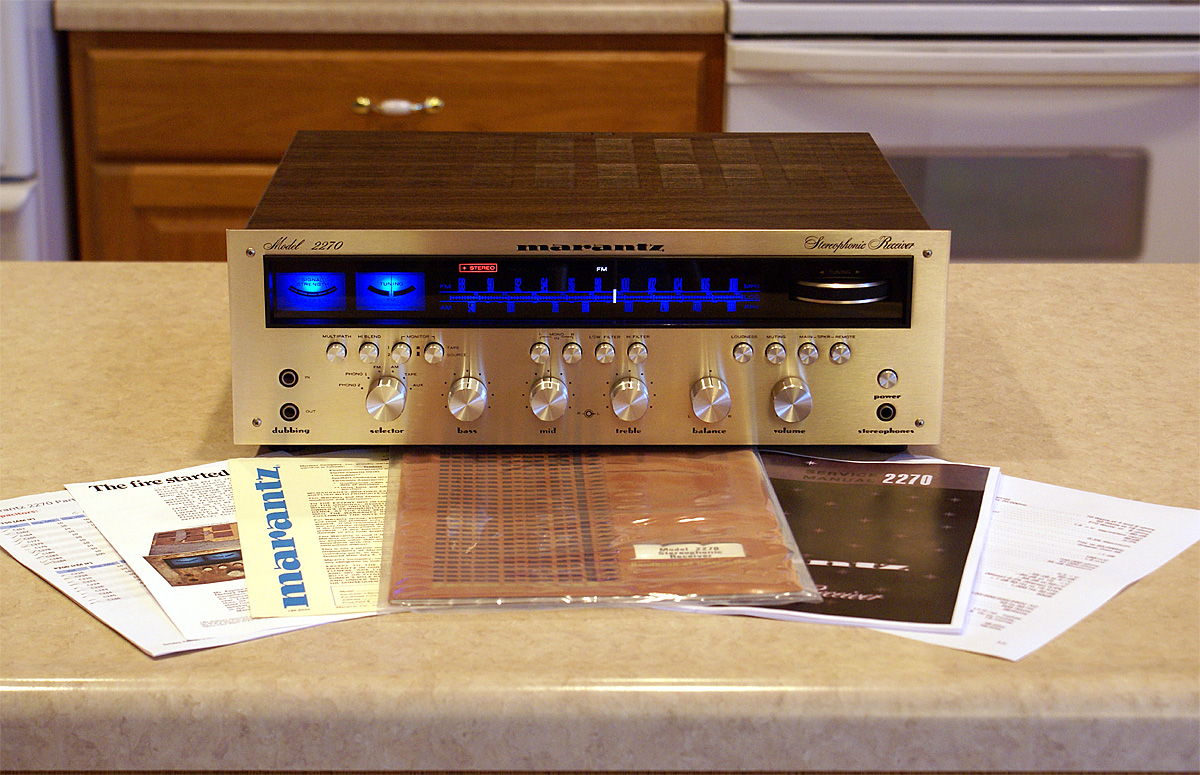 Pristine Marantz 2270 Receiver RARE GOLD EDITION!!! eBay