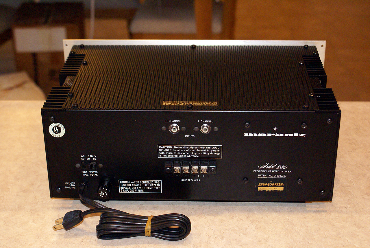 Marantz 240 Stereo Power Amplifier NEAR MINT IN BOX!!! eBay