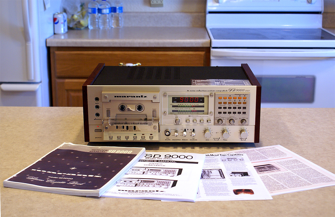 Marantz SD9000DBX 3Head Cassete DeckIncrível!!! eBay